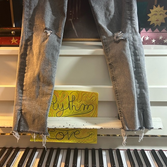 Kensie Vintage The Ultimate High Rise Skinny Charcoal Straight Leg Jeans 29" - Picture 10 of 10